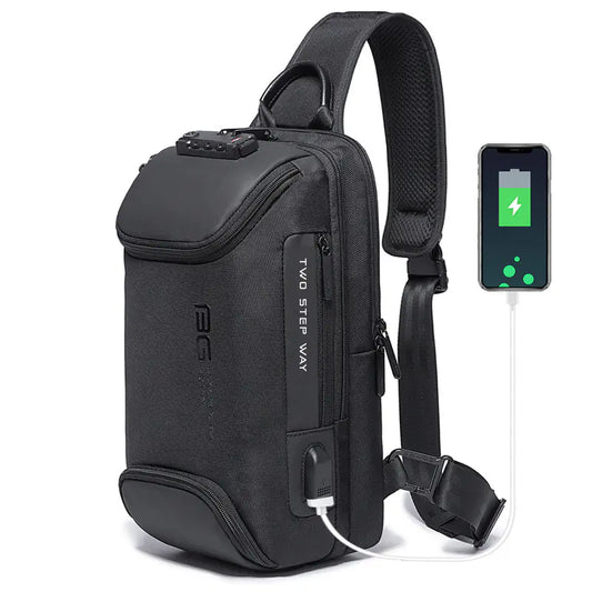 Men's Fanny Pack - Waist and Chest Sling Bag for College